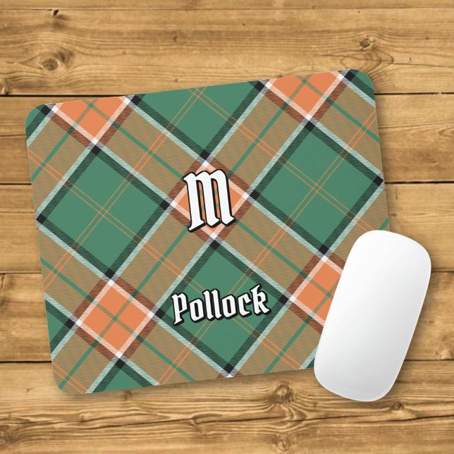 Tapis De Souris Clan Pollock Tartan Pad (Créateur téléchargé)