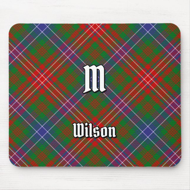 Tapis De Souris Clan Wilson Modern Tartan (Devant)