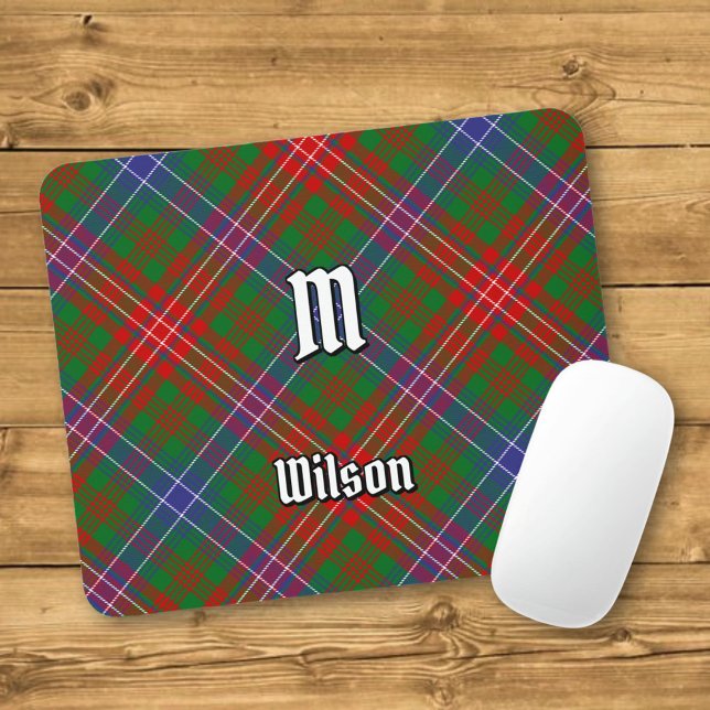 Tapis De Souris Clan Wilson Modern Tartan (Créateur téléchargé)