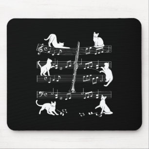 Tapis De Souris Clarinetist Chats Pour Chat Aimant Joueur Clarinet