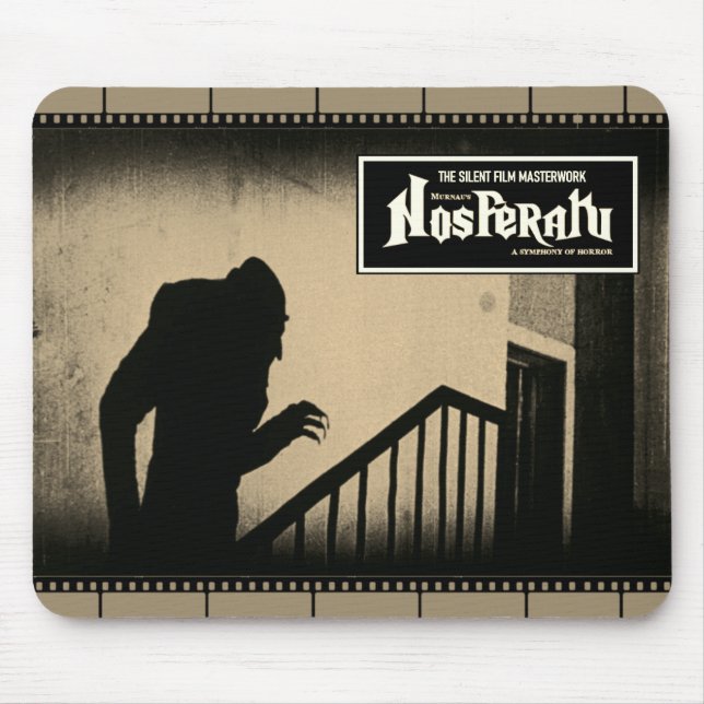 Tapis De Souris Classic Nosferatu Filmstrip Mousepad  (Devant)