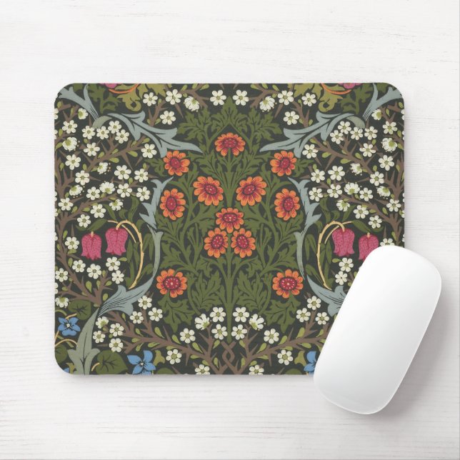 Tapis De Souris Classique de la fleur de jardin de William Morris  (Avec souris)