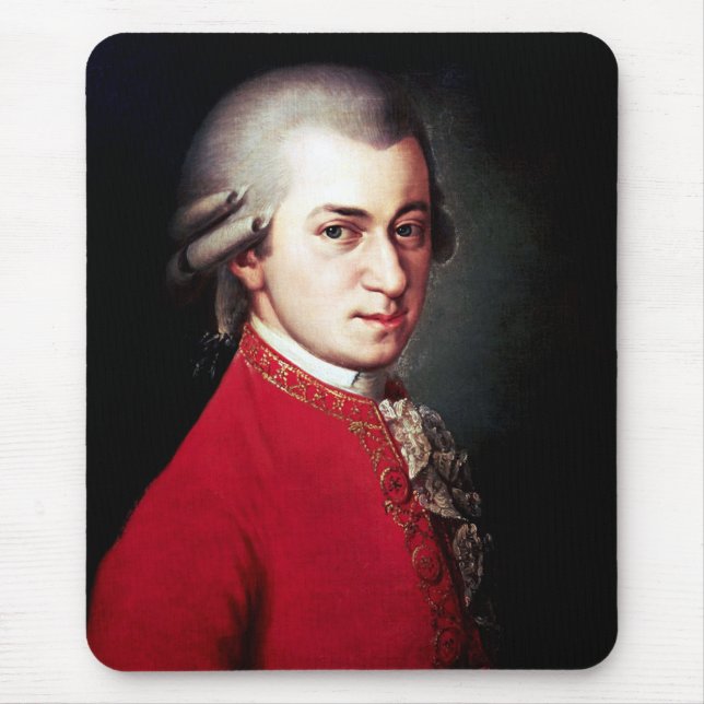 Tapis De Souris Classique de Mozart (Devant)