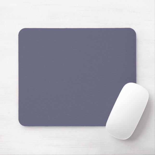 Tapis de souris classique gris charbon uni (Avec souris)