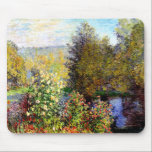 Tapis De Souris Claude Monet A<br><div class="desc">Titre : Un Coin Du Jardin À Montgeron Artiste : Claude Monet Date : 1877 Style : Impressionnisme Genre : paysage Média : huile, toile</div>
