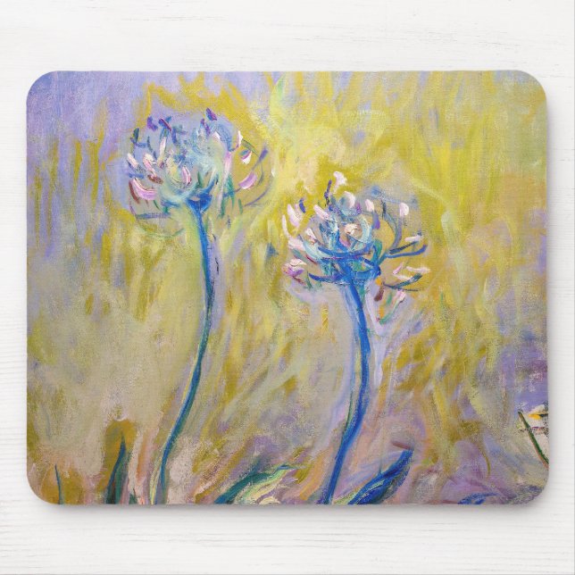 Tapis De Souris Claude Monet - Agapanthus (Devant)