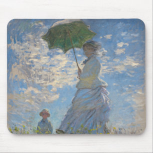Tapis De Souris Claude Monet Femme au Parasol Beaux-Arts