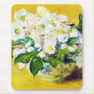 Tapis De Souris Claude Monet flowers floral paint