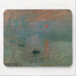 Tapis De Souris Claude Monet - Impression, lever de soleil<br><div class="desc">Impression,  Lever du soleil par Claude Monet,  1872. Huile sur toile.</div>