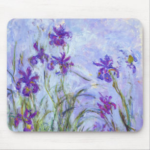 Tapis De Souris Claude Monet - Iris mauves / Lilac Irises