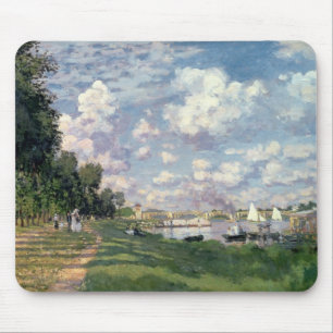 Tapis De Souris Claude Monet la marina à Argenteuil, 1872
