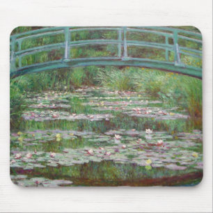 Tapis De Souris Claude Monet - La passerelle japonaise