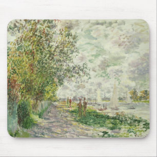 Tapis De Souris Claude Monet   la rive chez Gennevilliers