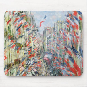 Tapis De Souris Claude Monet   la rue Montorgueil, Paris