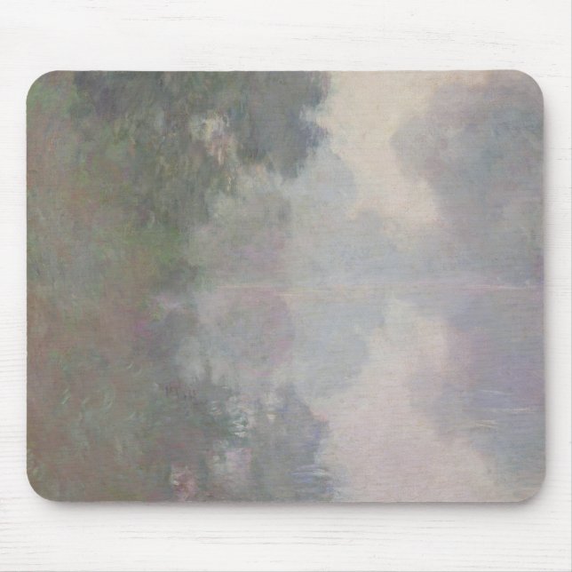 Tapis De Souris Claude Monet | la Seine chez Giverny, brumes de (Devant)
