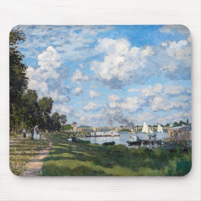 Tapis De Souris Claude Monet - Le Bassin d'Argenteuil (Devant)