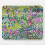 Tapis De Souris Claude Monet - Le jardin d'Iris à Giverny<br><div class="desc">Jardin d'Iris à Giverny / Jardin d'Artiste à Giverny - Claude Monet,  1899-1900</div>