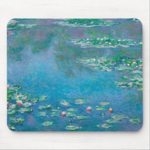 Tapis De Souris Claude Monet. L'Eau Est Nichée. Impressionnisme fr