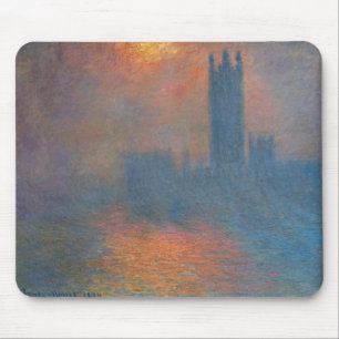 Tapis De Souris Claude Monet - Les Chambres du Parlement Londres