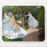 Tapis De Souris Claude Monet - Les femmes dans le jardin<br><div class="desc">Femmes dans le jardin / Femmes au jardin - Claude Monet,  Huile sur toile,  1866</div>