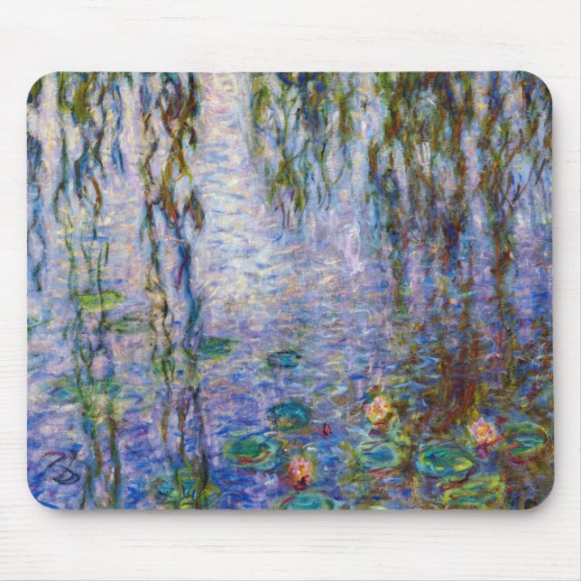 Tapis De Souris Claude Monet - Lys d'eau (Devant)