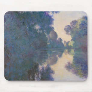 Tapis De Souris Claude Monet  Matin sur la Seine près de Giverny