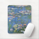 Tapis De Souris Claude Monet // Nappes d'eau<br><div class="desc">Water Lilies est une série d'environ 250 peintures à l'huile réalisées par l'impressionniste Claude Monet (1840-1926). Les peintures représentent le jardin fleuri de Monet à Giverny et ont été l'objet principal de la production artistique de Monet pendant les dernières trente années de sa vie. Cette reproduction est haute résolution et...</div>