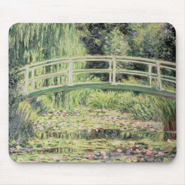 Tapis De Souris Claude Monet | Nenuphars blanc, 1899 (Devant)