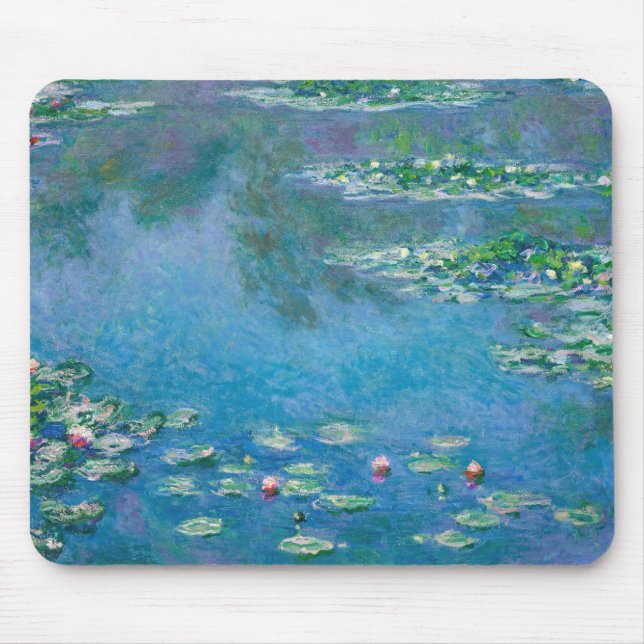Tapis De Souris Claude Monet - Nymphéas 1906 (Devant)