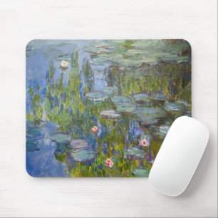 Tapis De Souris Claude Monet Nymphéas 1915 Art Impressionniste