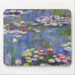 Tapis De Souris Claude Monet - Nymphéas / Nymphéas<br><div class="desc">Nymphéas / Nymphéas - Claude Monet,  1916</div>