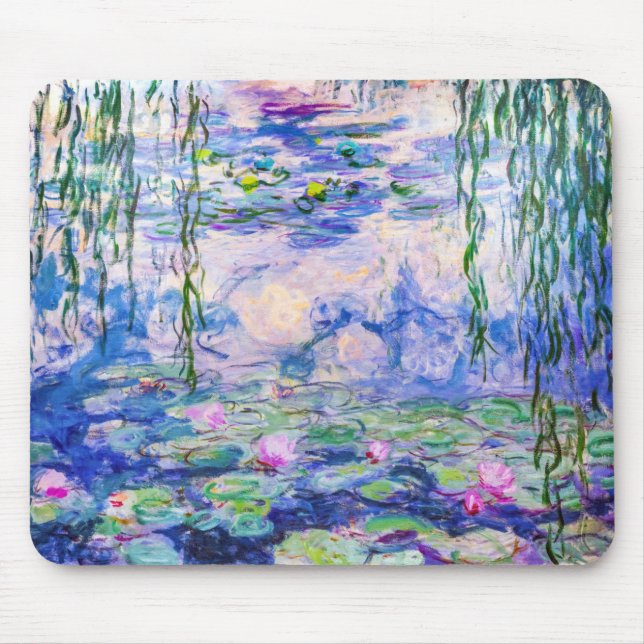 Tapis De Souris Claude Monet - Nymphéas / Nymphéas 1919 (Devant)