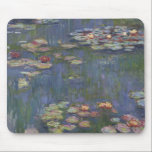 Tapis De Souris Claude Monet - Nymphes d'eau<br><div class="desc">Water Lilies par Claude Monet, 1916. Claude Monet a fondé la peinture impressionniste française, et est le praticien le plus cohérent et le plus prolifique de la philosophie du mouvement qui consiste à exprimer ses perceptions avant la nature, surtout lorsqu'il s'agit de peindre en plein air. Le terme "impressionnisme" est...</div>