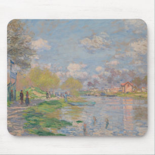 Tapis De Souris Claude Monet - Printemps de la Seine