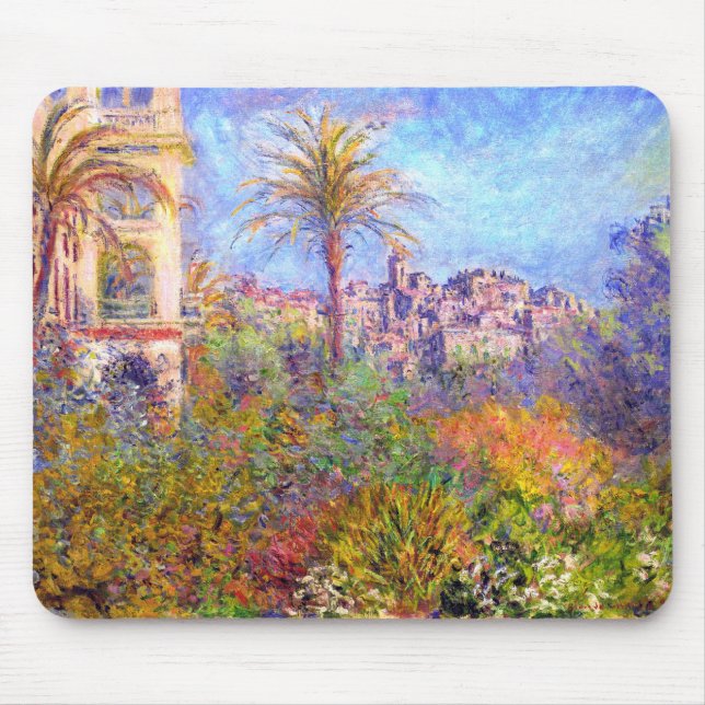 Tapis De Souris Claude Monet : Villas chez Bordighera (Devant)