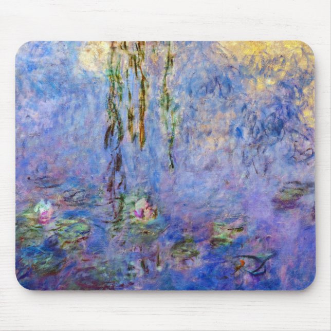 Tapis De Souris Claude Monet - Water Lilies (Devant)