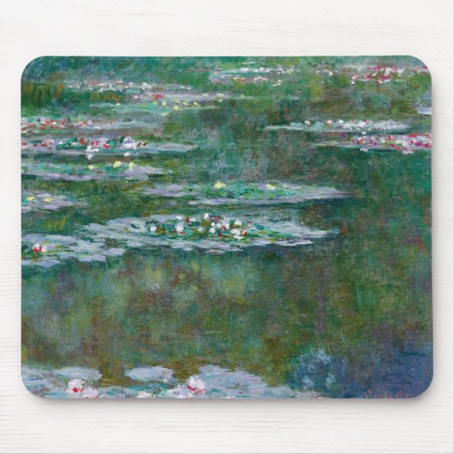 Tapis De Souris Claude Monet // Waterlilies (Devant)