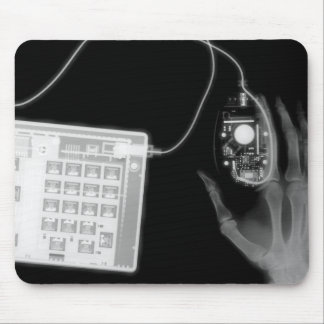 Tapis De Souris Clavier et souris X-Ray Skeleton