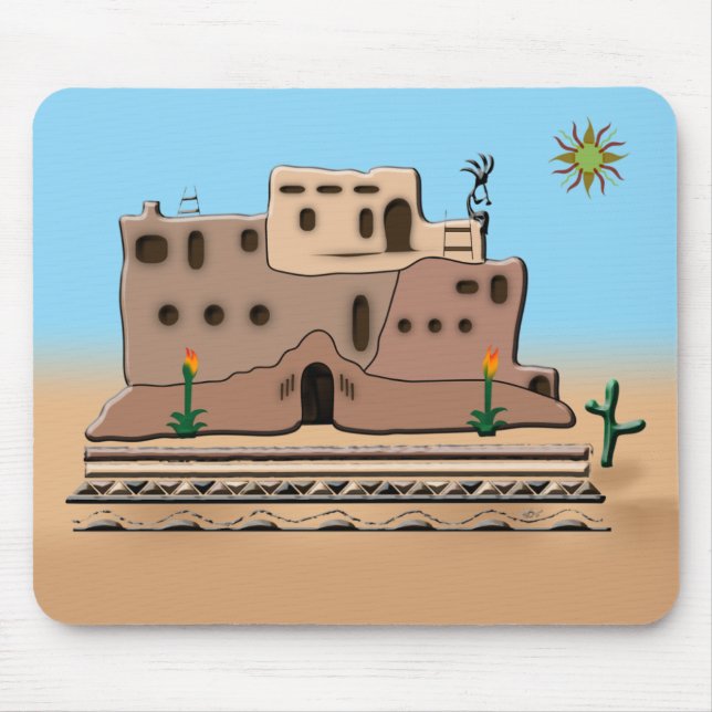 Tapis De Souris Clay House (Devant)