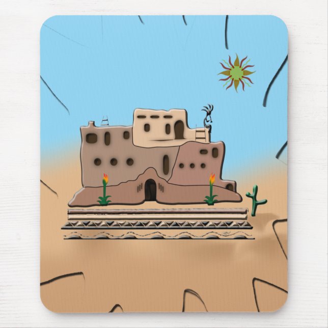 Tapis De Souris Clay House (Devant)