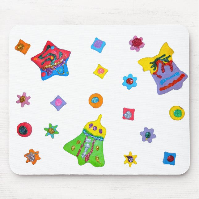 Tapis De Souris Clay Sparkles Mousepad (Devant)