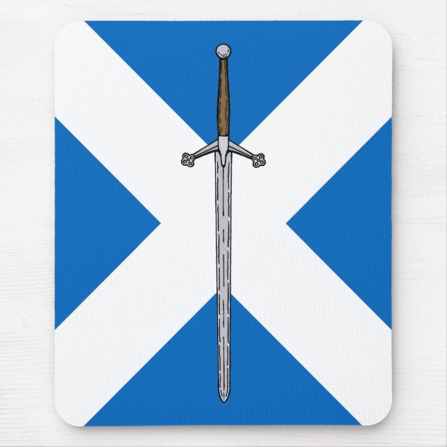 Tapis De Souris Claymore et Saltire (Devant)