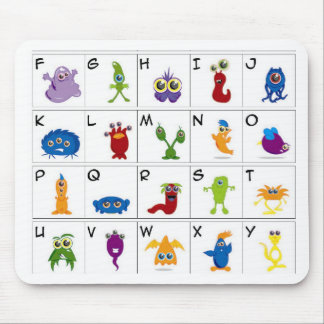 Tapis De Souris Clé de code - monstres