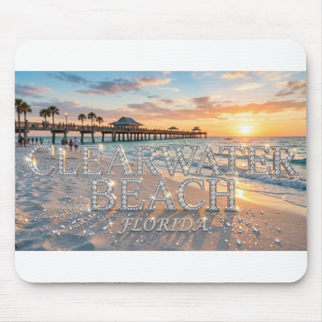 Tapis de souris Clearwater Beach Floride (Devant)