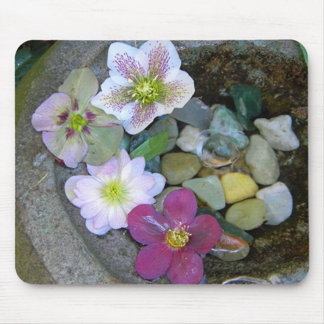 Tapis De Souris Clematis Mousepad (Devant)