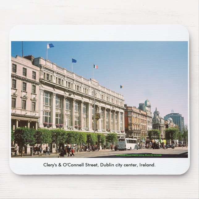 Tapis De Souris Clery's & O'Connell St. Dublin City Irlande (Devant)