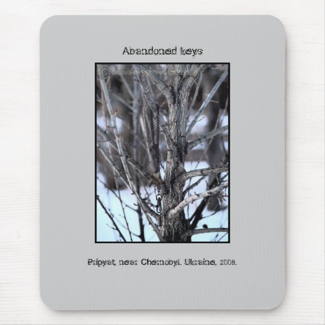 Tapis De Souris Clés abandonnées, Tchernobyl (Devant)