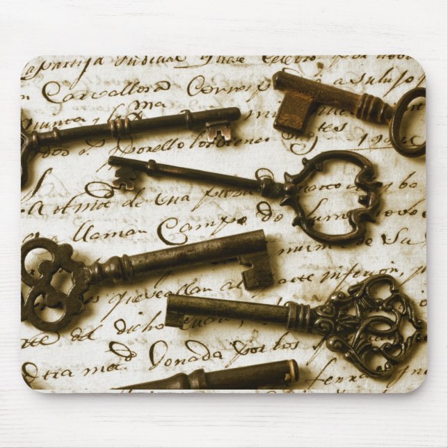 Tapis De Souris Clés antiques (Devant)