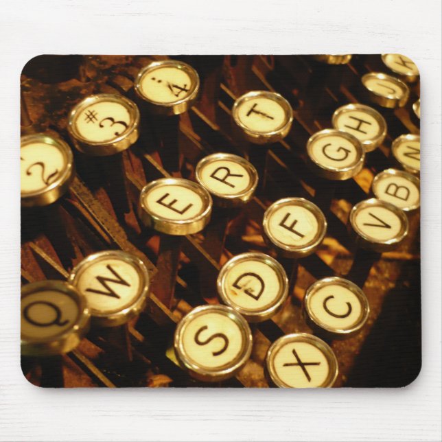 Tapis De Souris Clés sur un type auteur (Devant)