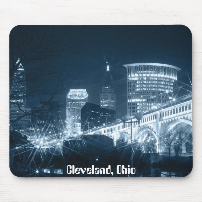 Tapis De Souris Cleveland, Ohio (Devant)